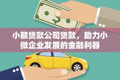 科右中旗小额贷款公司贷款，助力小微企业发展的金融利器