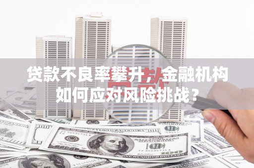 科右中旗贷款不良率攀升，金融机构如何应对风险挑战？