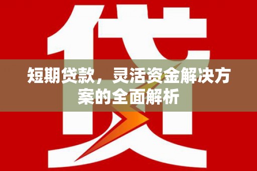 科右中旗短期贷款，灵活资金解决方案的全面解析