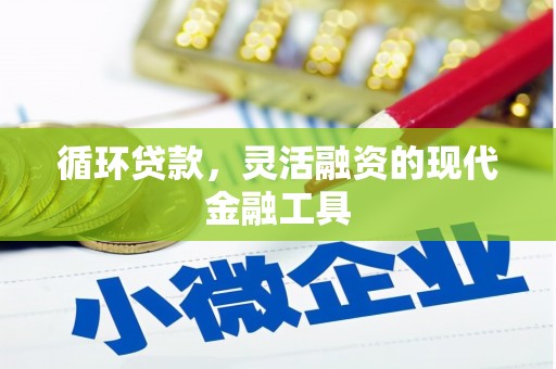 科右中旗循环贷款，灵活融资的现代金融工具